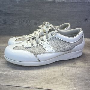 SAS Womens FT Mesh Walking Sneaker Shoe White 10.5 M